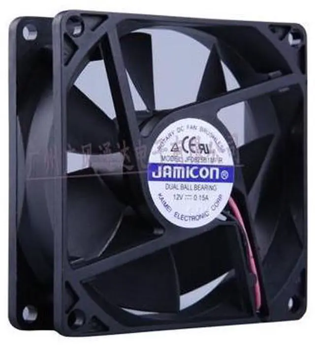 Main image of Original JAMICON JF0825B1M -R 8cm 8025 12V 0.15A 2Pin 80*80*25MM