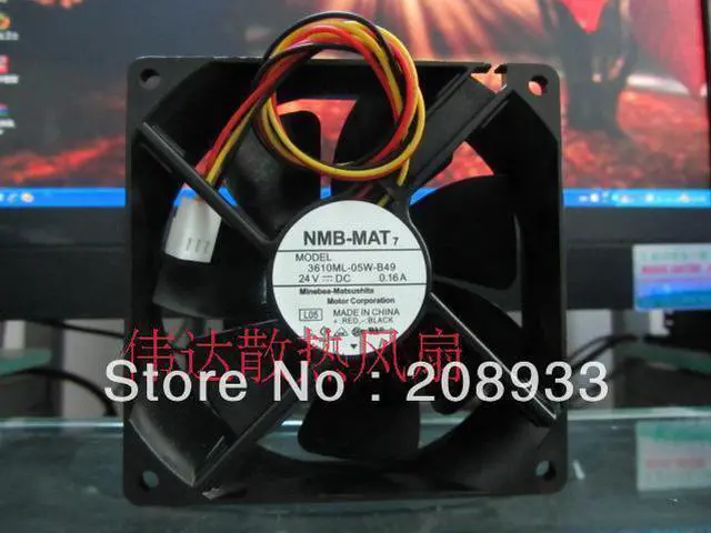 Main image of For NMB 3610ML-05W-B49 9025 DC24V 0.16A
