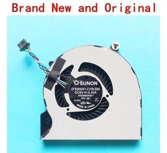 Main image of New laptop CPU cooling fan Cooler radiator Notebook for HP EliteBook Folio 9470M 9470 9480 9480M 707907-001 702859-001 707907 EF50050V1-C100-S9A 5V 0.40A