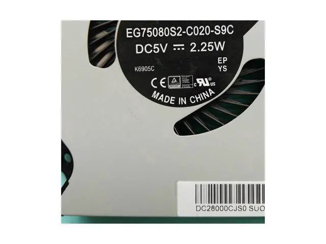 Alt view image 2 of 3 - NEW Original Laptop CPU Cooling Fan For LENOVO G51 35 G51-35 CPU FAN COOLER EG75080S2-C020-S9C DC5V 2.25W DC28000CJS0
