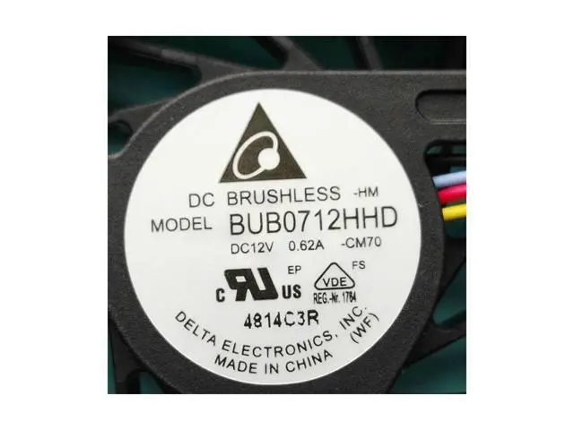 Alt view image 2 of 3 - New Original CPU fan for Asus ET2221A All-in One PC cooling fan cooler BUB0712HHD CM70 BUB0712HHD-CM70 DC12V 0.62A