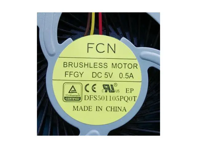Alt view image 2 of 3 - NEW ORIGINAL CPU COOLING FAN FOR Lenovo Y50-70AS Y50-70AM Y50 Y50-50 Y50-70 Y50-70AS-ISE CPU FAN COOLER DFS501105PQ0T FFGY