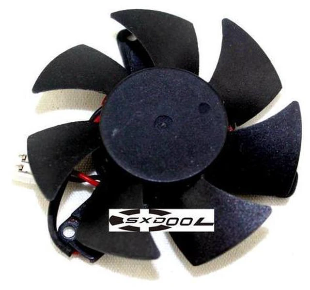 Alt view image 3 of 3 - ROTEK GA51S2L -NNTH 12V 0.13A hole pitch 39mm graphics card fan