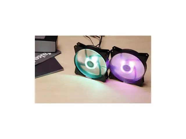 Alt view image 6 of 6 - MasterFan Lite MF120L RGB with Customizable Color Options by Cooler Master