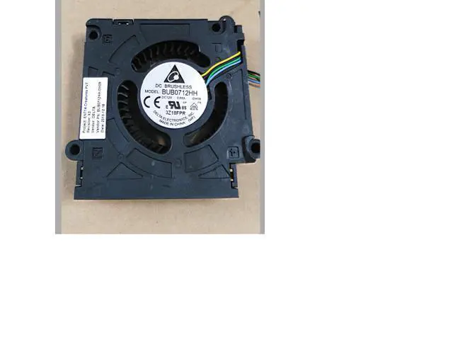 Alt view image 2 of 3 - DELTA BUB0712HH-DH09 DC12V 0.68A Turbofan 4-wire 4-pin