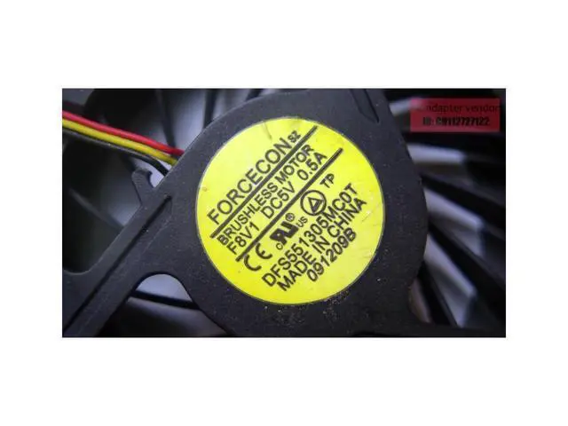 Alt view image 6 of 6 - FOR Dell Inspiron 1720 1721 \\\/ Vostro 1700 CPU laptop fan