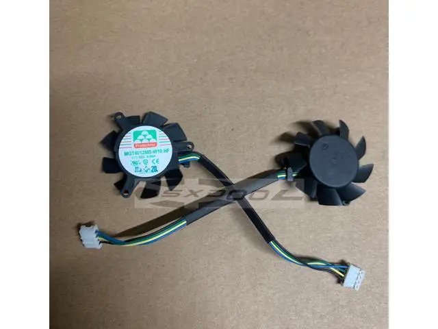 Alt view image 2 of 2 - New MAGIC Protechnic MGT4012MB -W10 HF MGT4012MB-W10 4010 12V 0.09A 4-pin PWM dual-ball graphics card fan Diameter 3.9cm Hole distance 2.5cm -1pcs