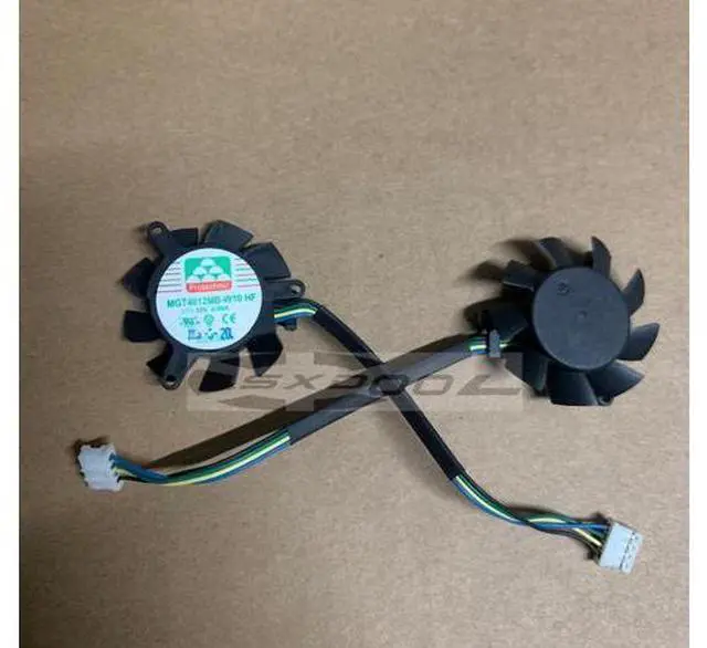 Main image of New MAGIC Protechnic MGT4012MB -W10 HF MGT4012MB-W10 4010 12V 0.09A 4-pin PWM dual-ball graphics card fan Diameter 3.9cm Hole distance 2.5cm -1pcs
