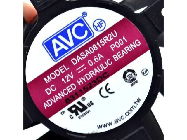Alt view image 3 of 4 - New GTX460 550TI Four -pin video card cooling fan smart thermostat DASA0815R2U DC12V 0.60A 75mm diameter
