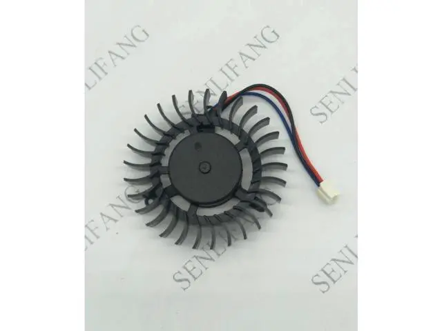 Alt view image 2 of 2 - Original graphics card cooling fan PL50S12H-3 DC12V 0.27A PL50S12M-3 0.24A Pitch 39MM Diameter 55MM