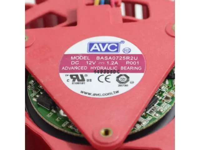 Alt view image 6 of 6 - AVC video card fan BASA0725R2U 12V, 1.20A ATI HD5870 HD5970 HD5850 Turbo graphics card fan FD9238H12S