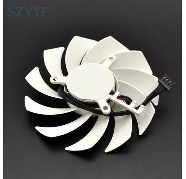 Main image of video card fanNew CF-12915B 12V 0.35A Graphics card fan 86mm diameter Hole distance 39 * 39 * 39