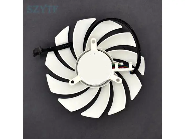 Alt view image 4 of 5 - video card fanNew CF-12915B 12V 0.35A Graphics card fan 86mm diameter Hole distance 39 * 39 * 39
