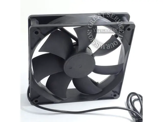Alt view image 3 of 6 - 12025 5V USB interface fan 12CM fan/USB fan/fan base routing cooling