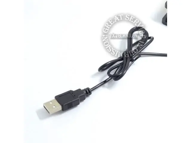 Alt view image 6 of 6 - 12025 5V USB interface fan 12CM fan/USB fan/fan base routing cooling