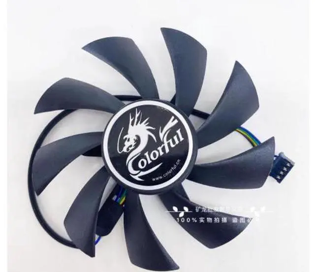 Main image of For Colorful Netchi GTX 950 GTX 1050Ti GT1030 Smart Shark 2G Graphics Card Fan Cooling fan