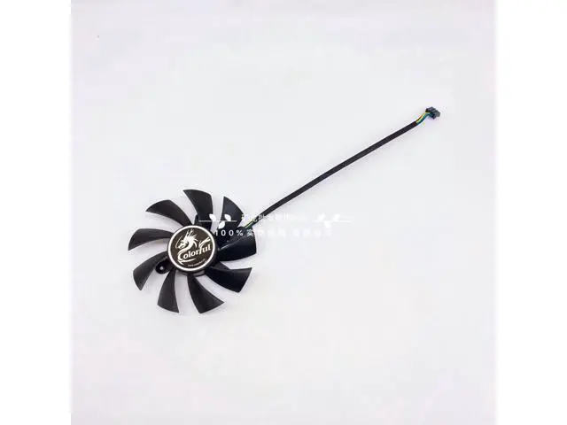 Alt view image 2 of 3 - For Colorful Netchi GTX 950 GTX 1050Ti GT1030 Smart Shark 2G Graphics Card Fan Cooling fan