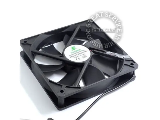 Alt view image 5 of 6 - 12025 5V USB interface fan 12CM fan/USB fan/fan base routing cooling