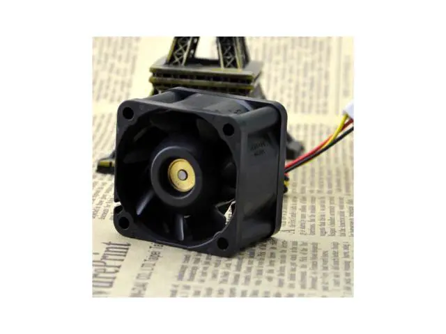 Alt view image 4 of 5 - 4028 4cm 1U chassis fan Super server fan 9GV0412J301 12v 0.6 cooling fan