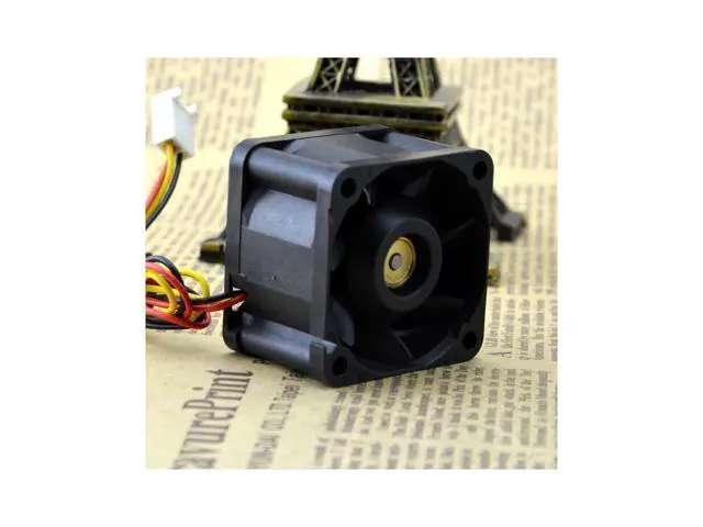 Alt view image 5 of 5 - 4028 4cm 1U chassis fan Super server fan 9GV0412J301 12v 0.6 cooling fan