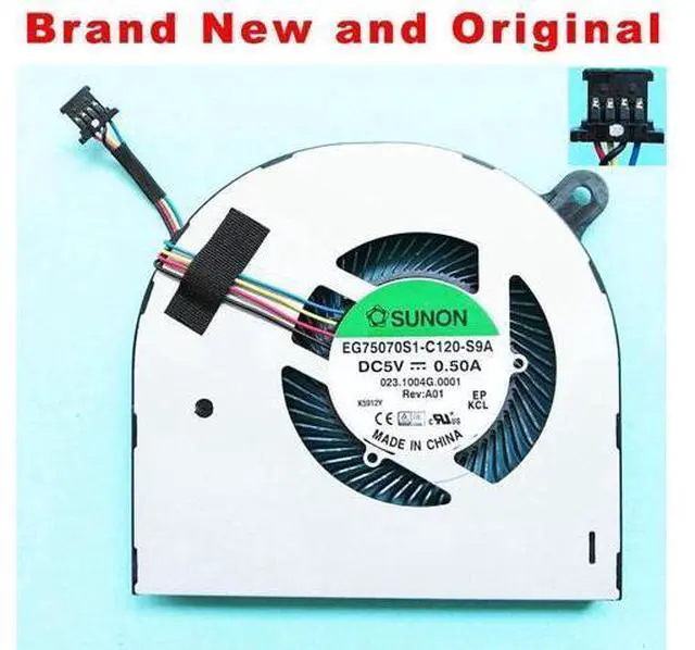 Main image of Original New Laptop CPU Fan For Acer Aspire V Nitro VN7-572 VN7-572G CPU FAN COOLER EG75070S1-C120-S9A DC 5V 0.5A