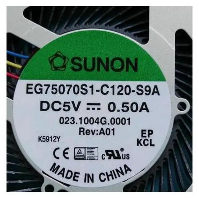 Alt view image 2 of 3 - Original New Laptop CPU Fan For Acer Aspire V Nitro VN7-572 VN7-572G CPU FAN COOLER EG75070S1-C120-S9A DC 5V 0.5A
