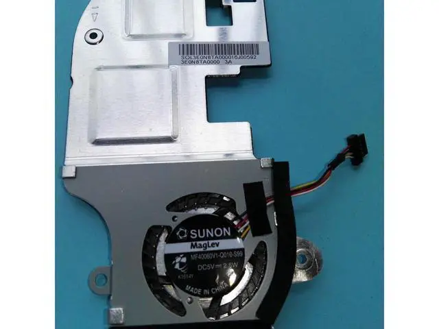 Alt view image 2 of 3 - New and Original laptop cup heatsink cooling fan for sunon mf40060v1-q010-s99 cooling fan 3E0N8TA0000 heatsink radiator