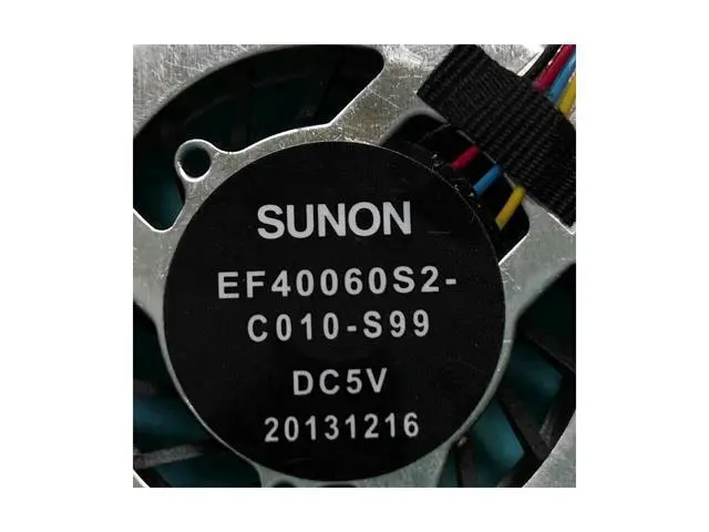 Alt view image 2 of 3 - New and Original CPU fan for SUNON EF40060S2-C010-S99 1104-00287 laptop CPU cooling fan cooler heatsink radiator