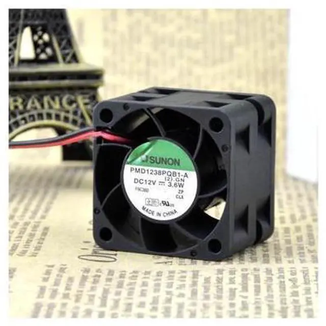 Main image of for SUNON 4CM 4028 Dual Ball 1u Server Fan 3.6W PMD1238PQB1-A cooling fan