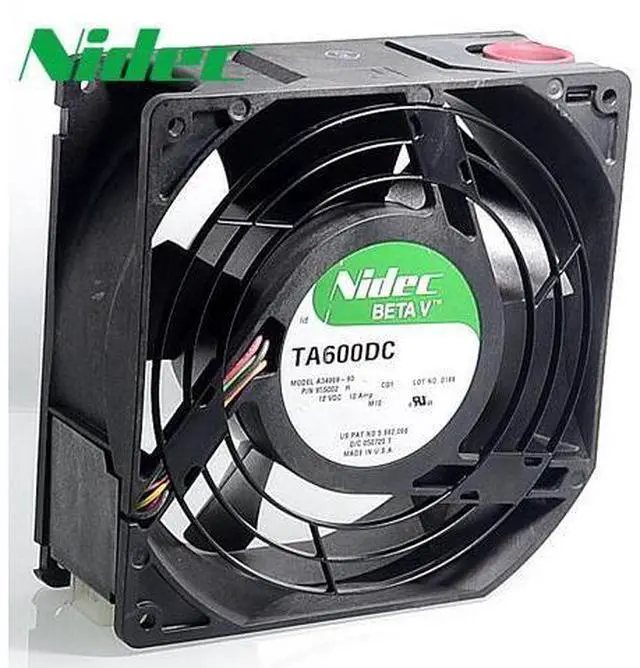 Main image of Nidec server fans TA600DC A34969-90 cooling fan 15CM 12V 10A fan dual ball bearing