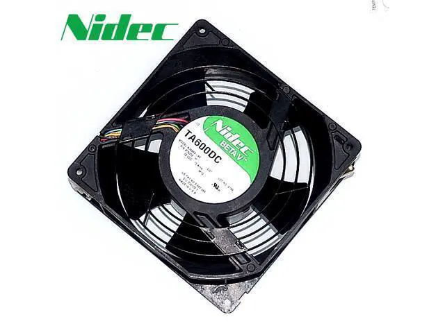 Alt view image 5 of 6 - Nidec server fans TA600DC A34969-90 cooling fan 15CM 12V 10A fan dual ball bearing