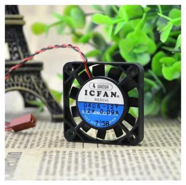 Main image of S0406-12V 12V 0.09A 4cm 4006 Iron Leaf High Temperature Fan cooling fan