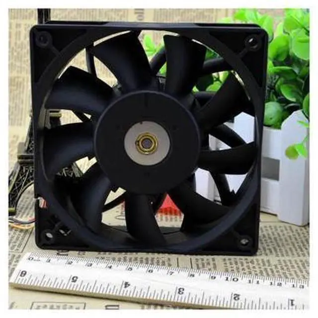 Alt view image 3 of 5 - For Delta 3A violent fan 12cm FFB1212EHE 12V I Mineral 3.0A cooling fan