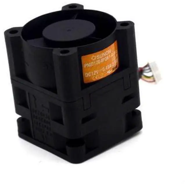 Alt view image 3 of 4 - fan PMD1204PQB1-A (X4) (.R) (2) 12V 0.49A 5.9W 4CM DL360 cooling fan