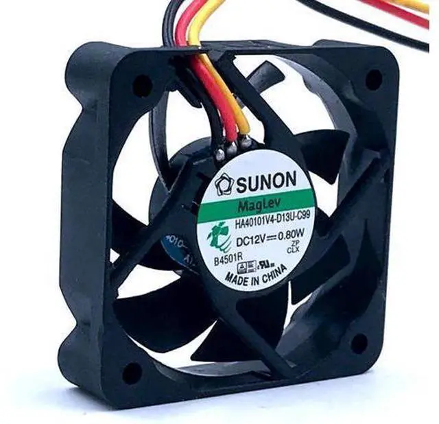 Main image of 2pcs silent quiet 40mm fan new Sunon HA40101V4-D13U-C99 DC12V 0.80W 4CM 4010 TV case axial cooling fan