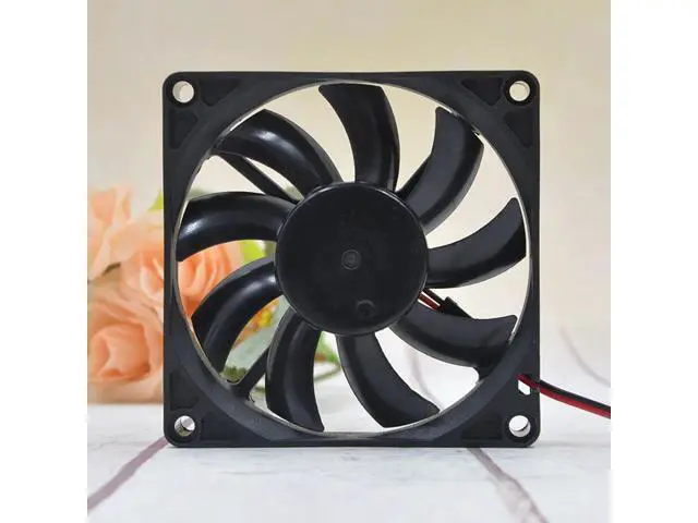 Alt view image 5 of 6 - 1pcs For COFAN Ultra-thin Chassis Large Air Volume Fan F-8015H12BII 12V 0.35A 8cm Cooling Fan Cooler Accessories