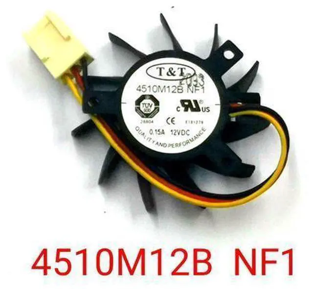 Main image of T&T APISTEK 4510M12B NF1 12V 0.15 A EPIA-N800 motherboard fan dual ball graphics card fan
