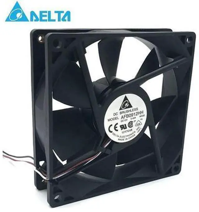 Main image of for delta AFB0912HH 92*92*25MM 90x90x25mm DC12V 0.40A case Cooling Fan 67.92CFM 4500RPM