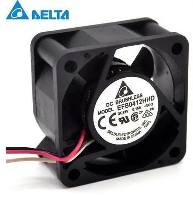 Main image of 1pcs original Delta Three H3C 3600 5600 switch S5500 4020 fan 12V 0.15A EFB0412HHD
