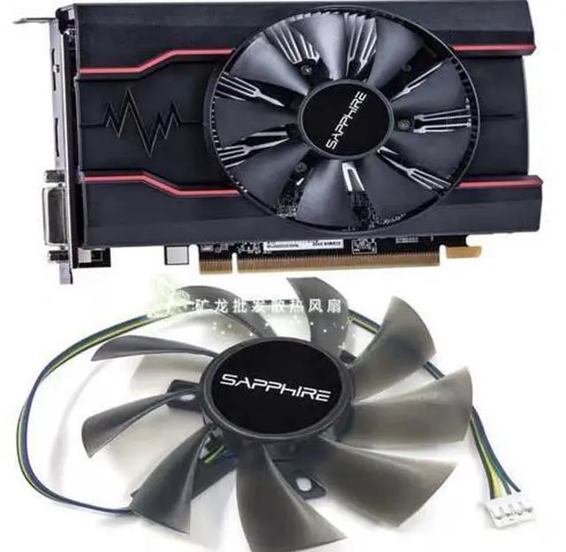 Main image of For Sapphire RX550 2G 4G League of Legends Knife Card Seconds RX560 260X 750 650 Graphics Fan