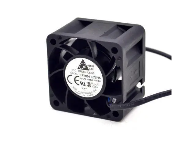 Alt view image 2 of 6 - 1pcs Original new FFB0412SHN-ROO 4cm 4028 0.6A fan speed stall alarm servers for 40*40*28mm