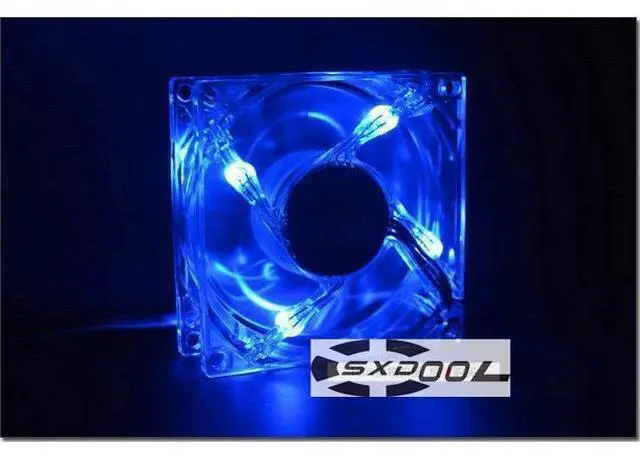 Main image of A8025-18CB-5BN-L1 A8025-19RB-3AN-PI Cooler Master 12V 8025 8cm fan luminous LED power supply chassis fan silent fan 3-pin speed measurement