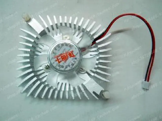Main image of COLORFUL 12V Graphics card fan, graphics card radiator hole pitch 8cm graphics card fan 5cm 50x50x10mm 2-wire 2-pin