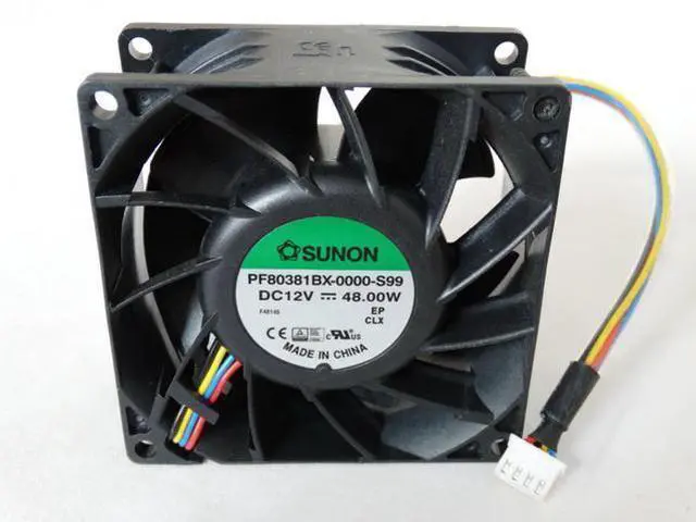 Main image of 80mm High Speed PWM Cooling Fans Original for SUNON PF80381BX-0000-S99 DC12V 4A 48W 80*80*38MM 8CM 4 Lines Cooling fan