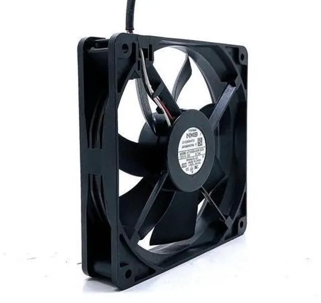 Main image of Mute 120mm 12cm Cooling Fan for NMB 12025 DC 12V 4710SB-04W-B29 120X120X25mm Dual Ball Bearing Server Inverter Cooler