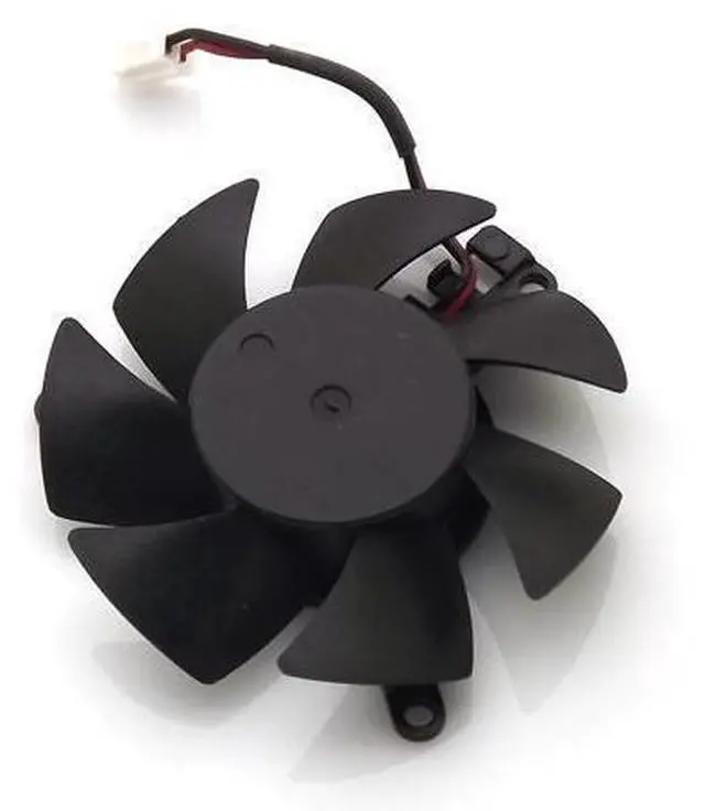 Alt view image 5 of 7 - FY04510H12SAA 45mm 39*39*39mm 12V 0.2A 2Wire 2Pin For MSI R6450 6570 6670 V5 Graphics Card Cooler Cooling Fan
