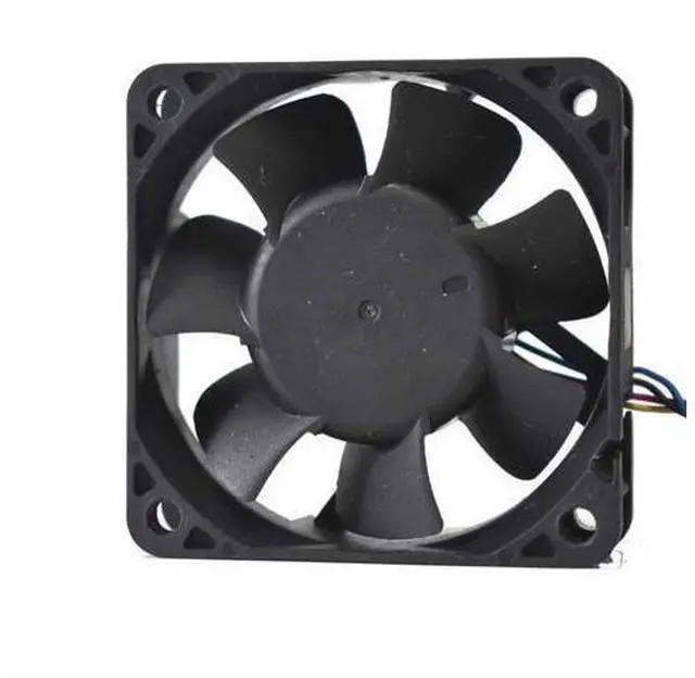 Alt view image 3 of 4 - Delta AFB0612VHD 6020 6cm 12V 0.27A double ball Bearing 60mm x 20mm cooling fan 4-wire 4-pin