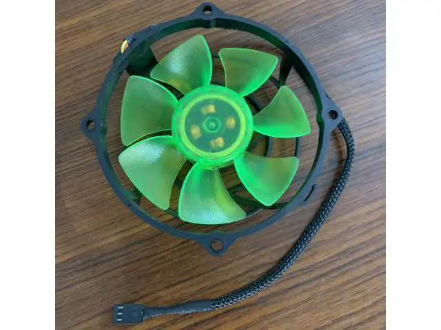 Alt view image 4 of 5 - Computer N1996 CPU Radiator Fan 9025 12V Fan Ultra-Quiet