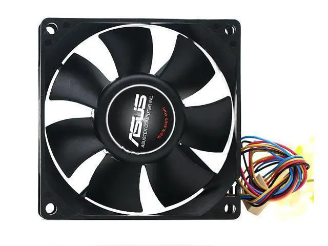 Alt view image 2 of 7 - NEW Delta AUB0812VH 12V 0.41A 8cm 8025 PWM four-speed high-volume cooling fan