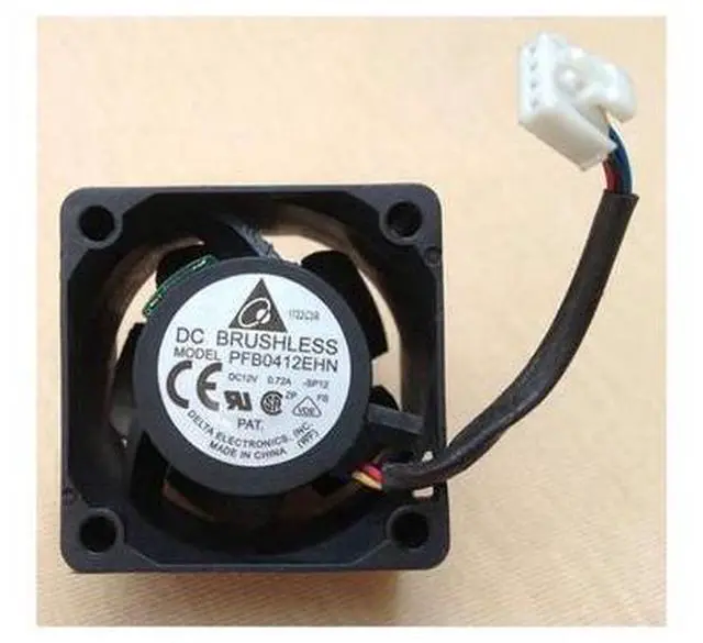 Main image of Delta 4028 12V 0.72A 3-wire 4CM PFB0412EHN-BF00 1U server cooling fan